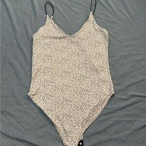 Leopard Print Bodysuit
